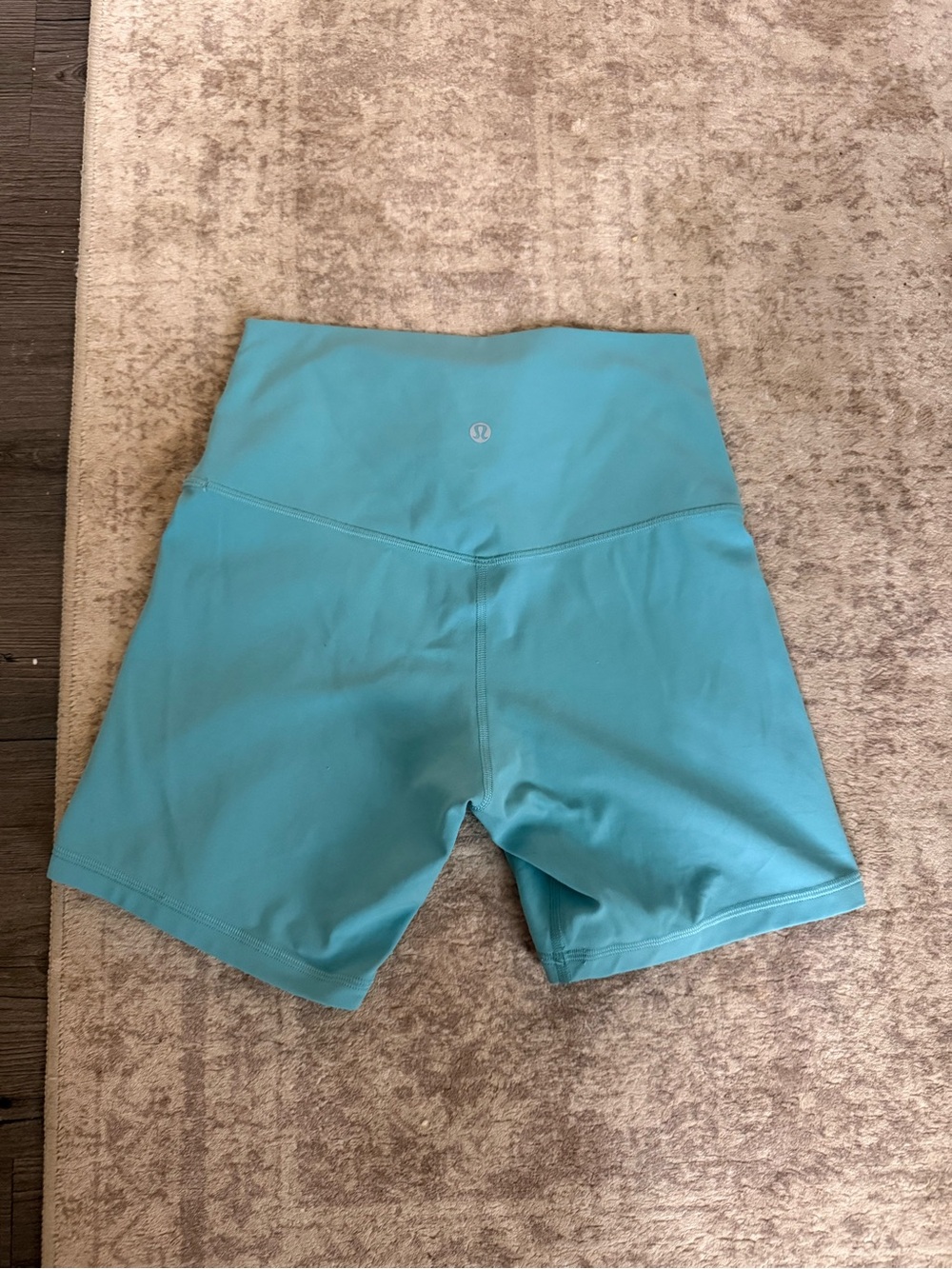 Lululemon Align High-Rise Short 6" Blue Athletic Shorts